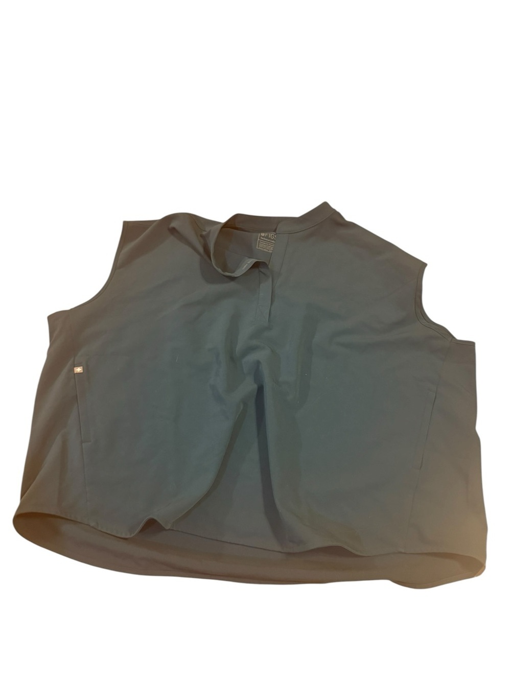 Figs Dark turquoise Boxy Sleeveless Top size 5xl